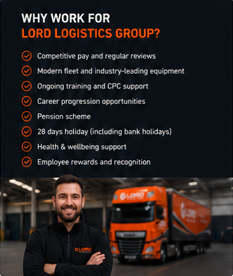 Lord Logistics Group Team Driver